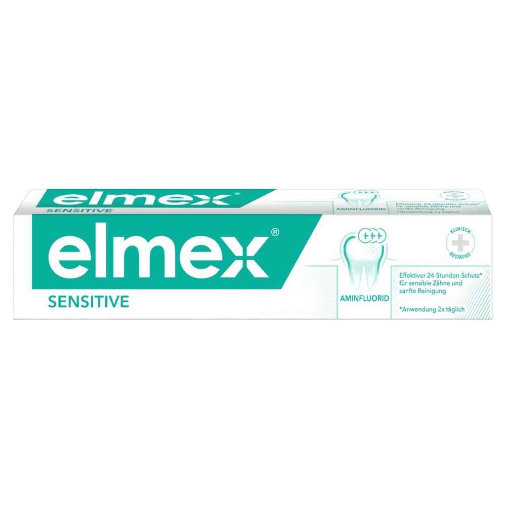 Kem đánh răng Elmex Sensitive mit Aminflourid, 75ml