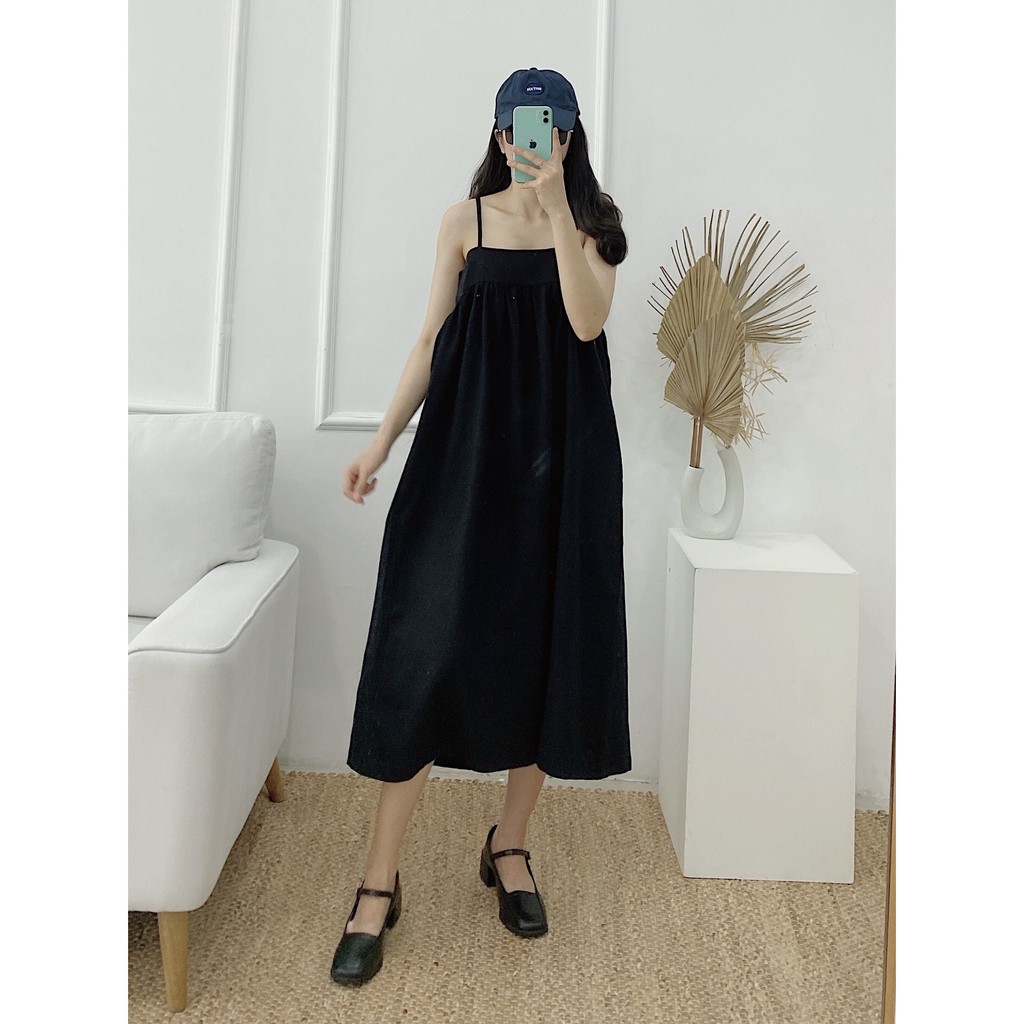 Yu cherry | đầm maxi cami dress yd129