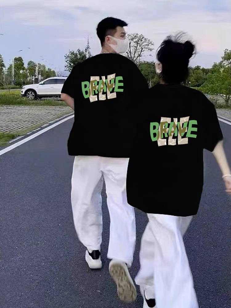 [FREESHIP] ÁO THUN ĐÔI NAM NỮ BRAVE, ÁO THUN NAM NỮ HOTHIT