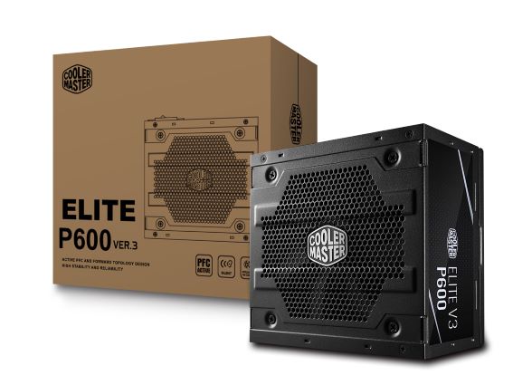 Nguồn máy tính Cooler Master Elite V3 230V PC600 Box - 600W