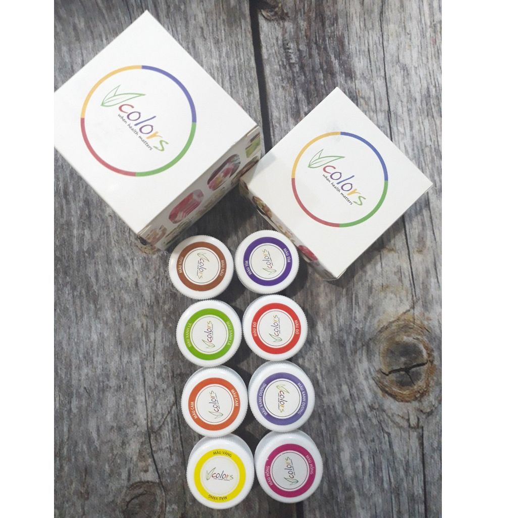 Phẩm màu [ SIÊU HOT ] Màu thực phẩm Vcolor VN (xanh lá)