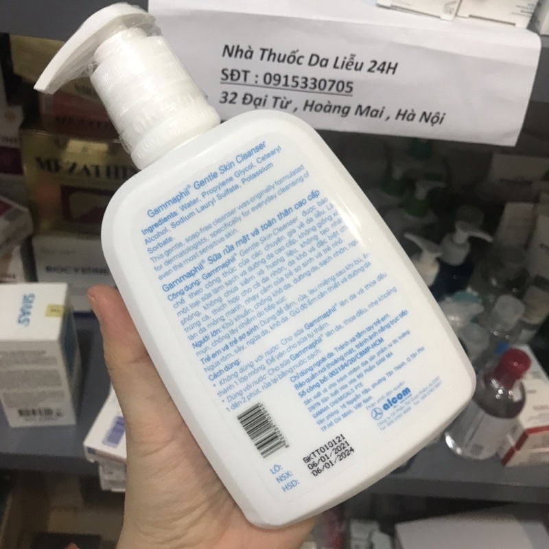 SỮA RỬA MẶT GAMMAPHIL 500ml