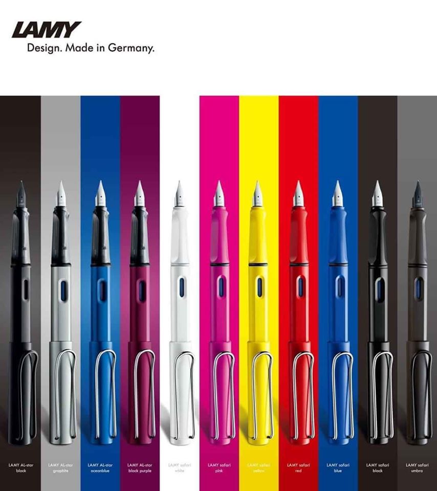 Bút máy cao cấp LAMY safari White (019)