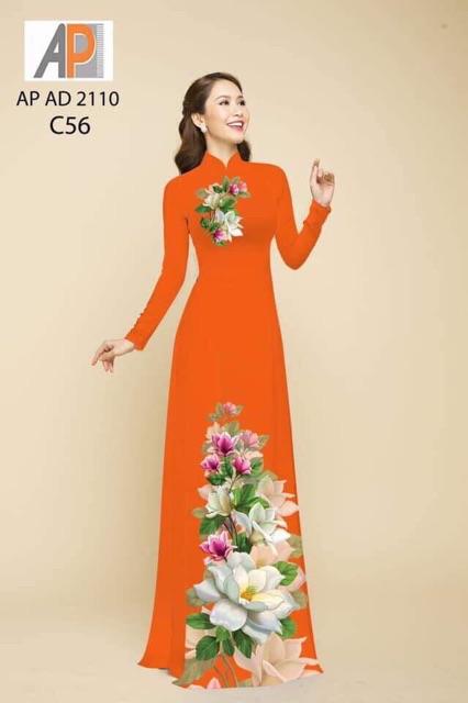 [HCM]Vải áo dài hoa sen