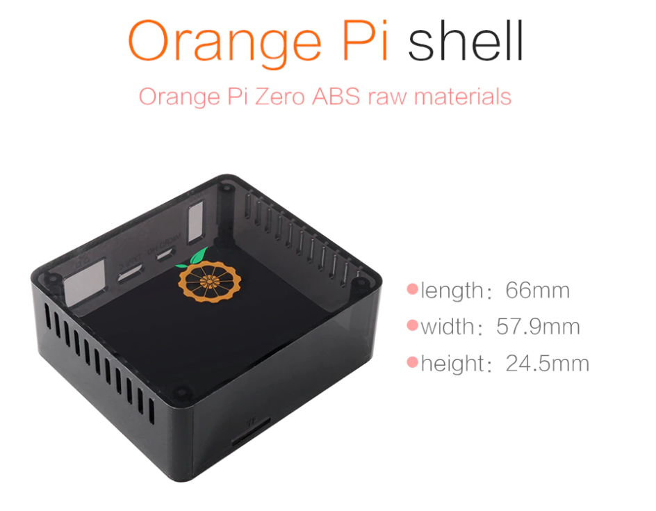 Vỏ nhựa cho Orange Pi Zero2