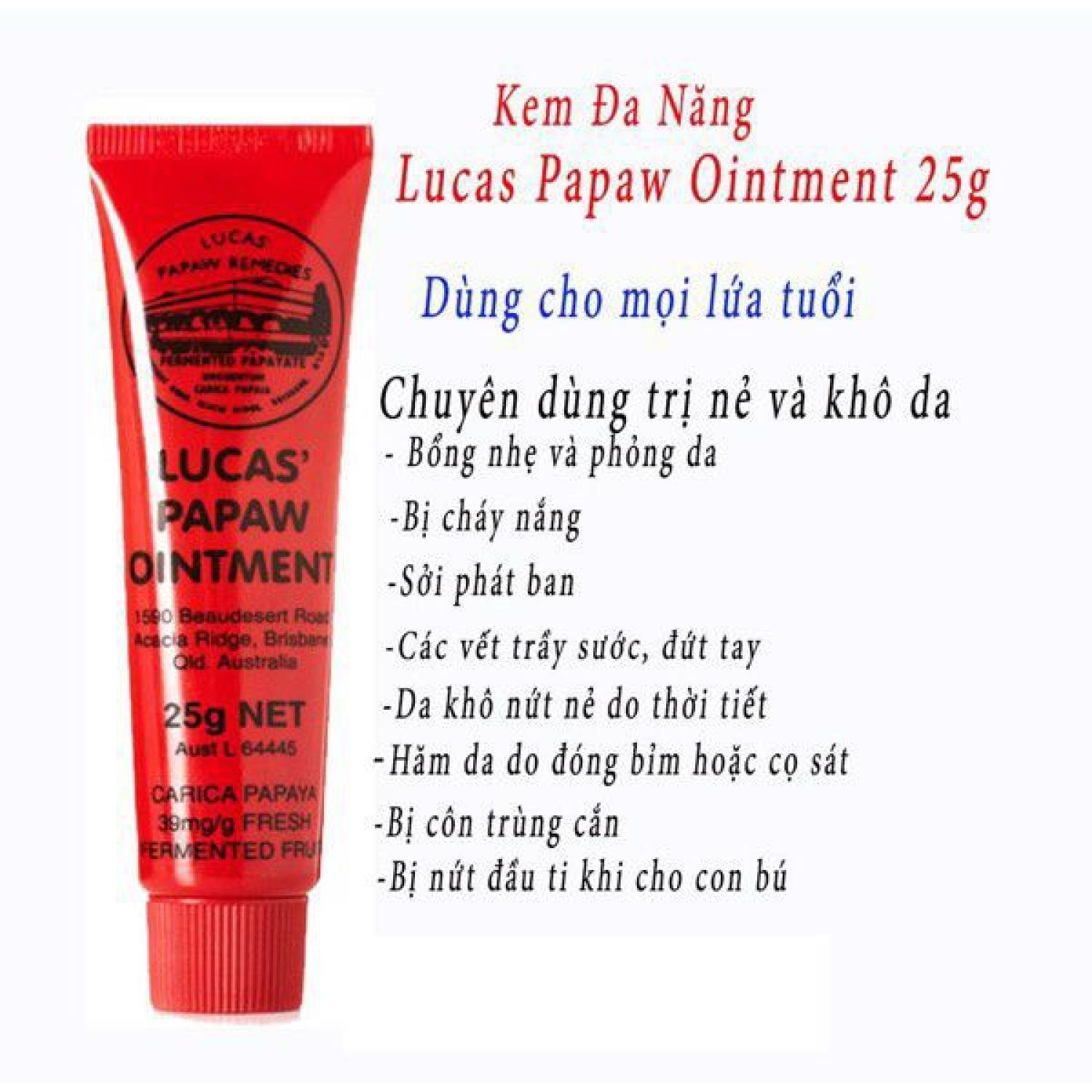 Kem đa năng Lucas Papaw Ointment