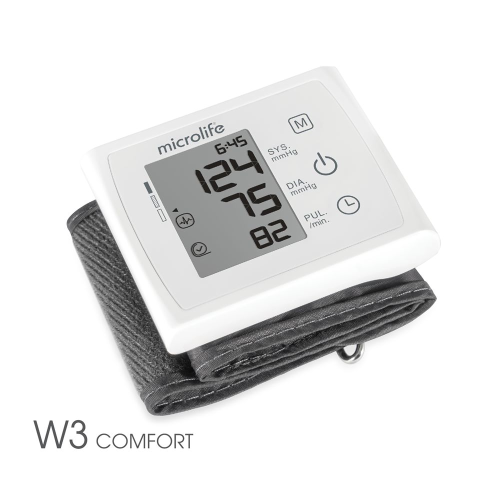 MÁY ĐO HUYẾT ÁP CỔ TAY MICROLIFE BP W3 COMFORT
