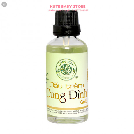 [HCM]Dầu tràm cung đinh Gold 50ml