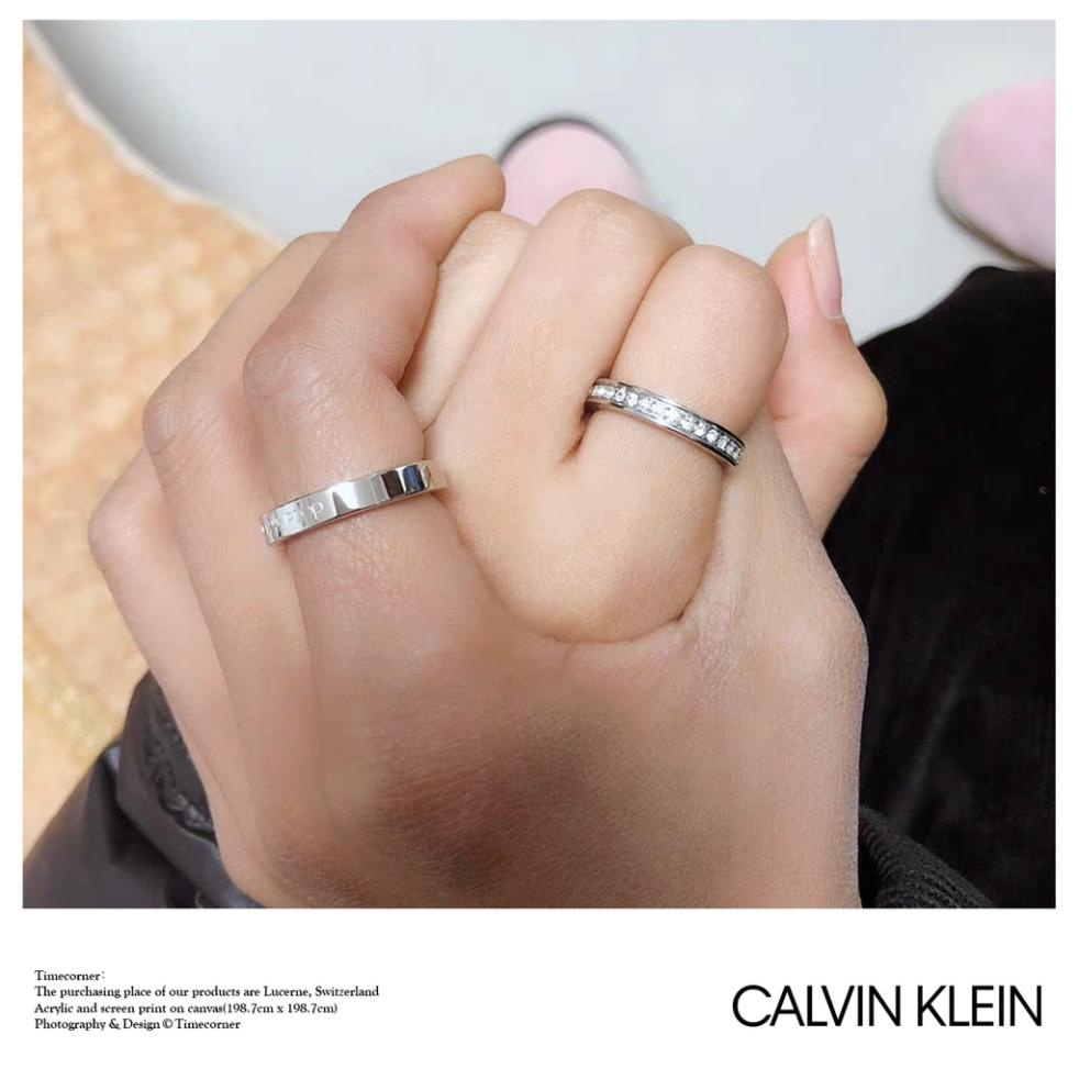 Nhẫn cặp đôi Calvin Klein Hook Ring - Nhẫn CK Authentic, thẻ tag, bill check Code - Daniel Store .