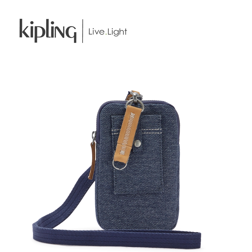 [Special Deal] Kipling Ví Foster - Satin Beige / Deep Denim - HUKI7102