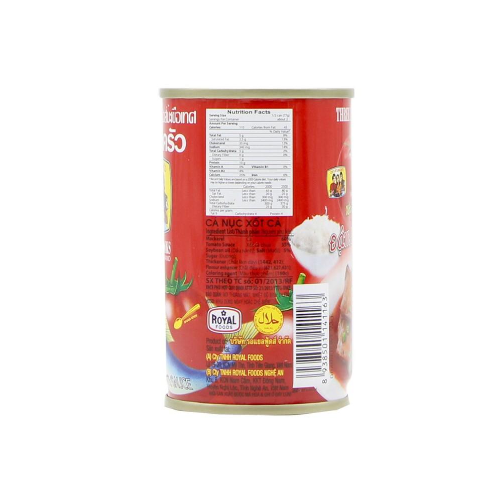 Cá nục sốt cà 3 cô gái 155g (Hàng Thái)