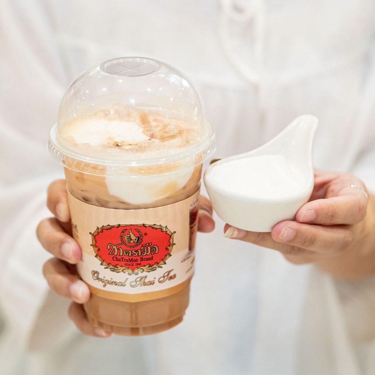 [Sẵn Shop] Trà sữa trà đen Black Tea Chatramue Thái Lan túi 200 gram
