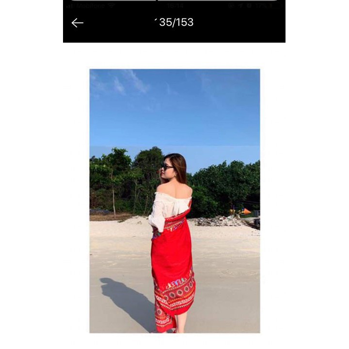 Khăn Choàng Boho Vintage