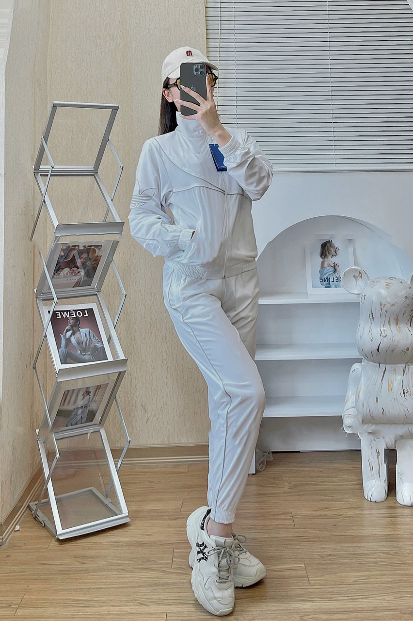 Set bộ thun thể thao nữ tay dài quần dài