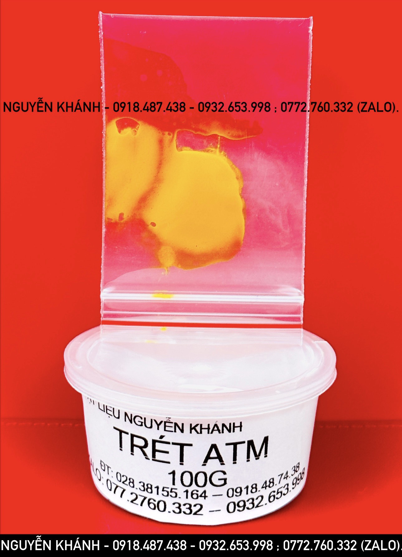 (Hũ 100g) Bột trét đa năng Matit ATM - 2 thành phần