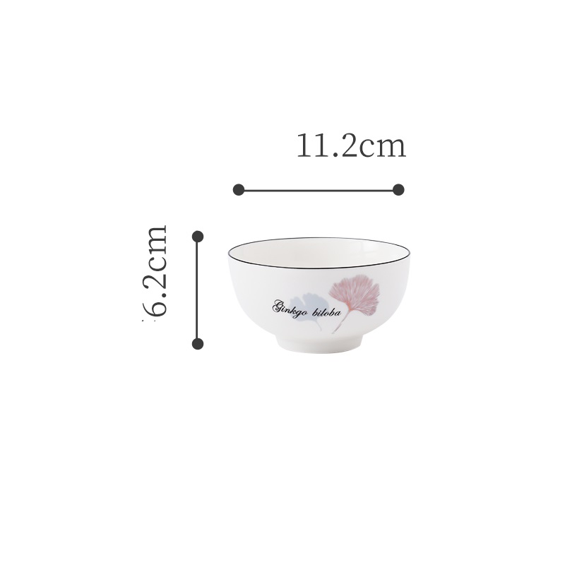 Bát đĩa sứ decor hoạ tiết lá dùng lò ví sóng,chén đĩa sứ bát đẹp, đĩa đẹp, đĩa sứ, bát sứ, đĩa decor, bát tô canh, đĩa bầy tết