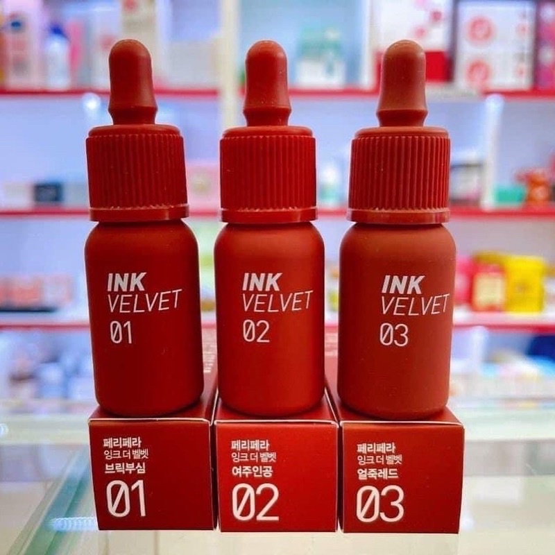 [FREE SHIP] Son Kem lỳ Peripera Ink Velvet 2023