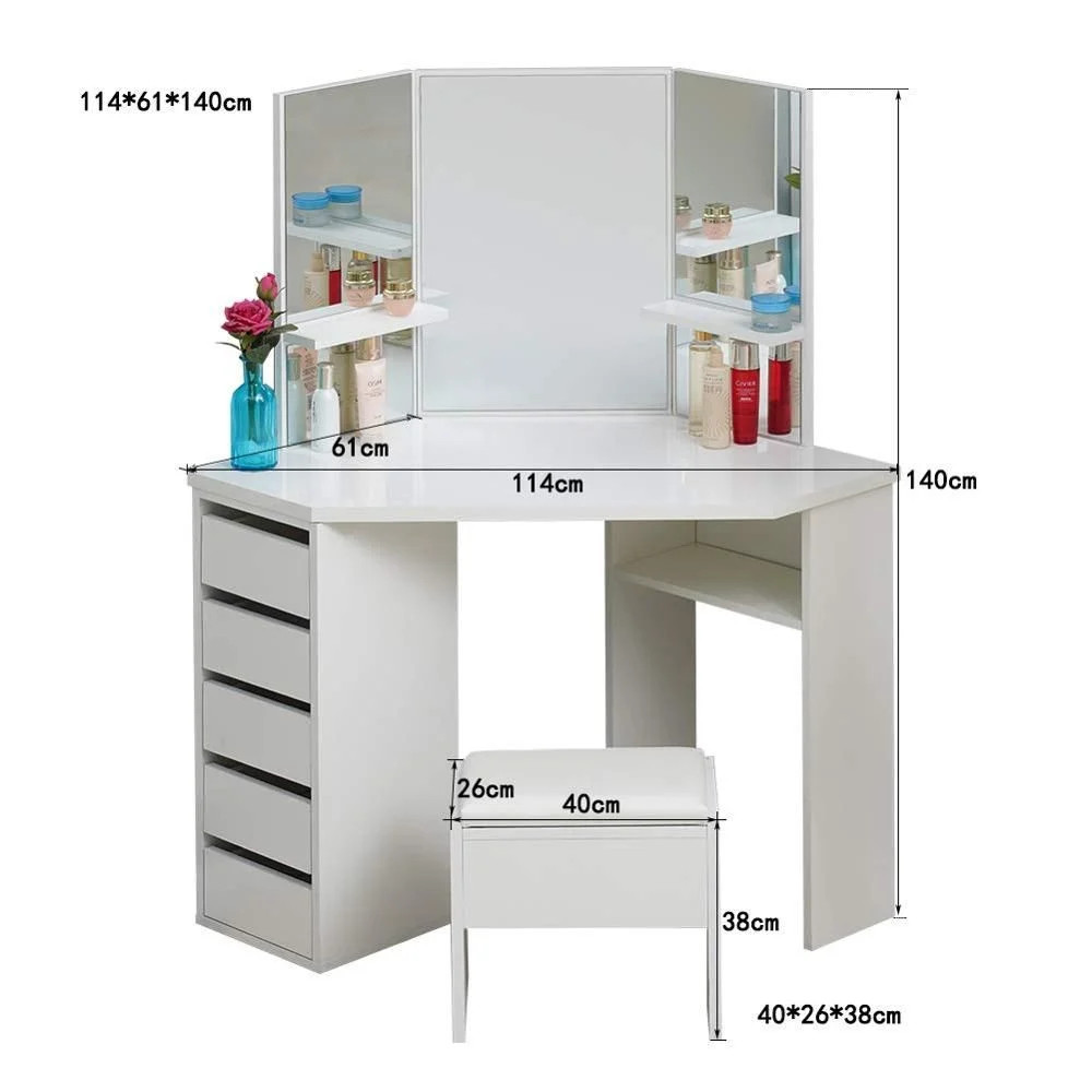 [ Freeship HCM ] [Trả góp 0%] Bàn Trang Điểm OHaHa-005