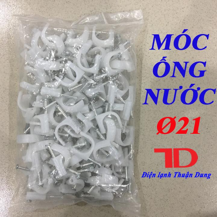 Móc ống nước, dây điện phi 21 Điện Lạnh Thuận Dung