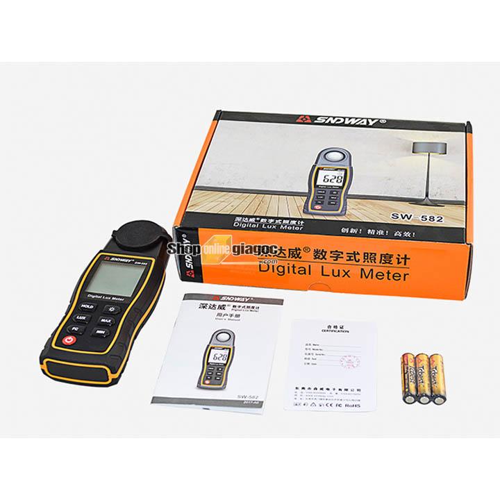 Máy Đo Cường Độ Ánh Sáng SNDWAY SW582
