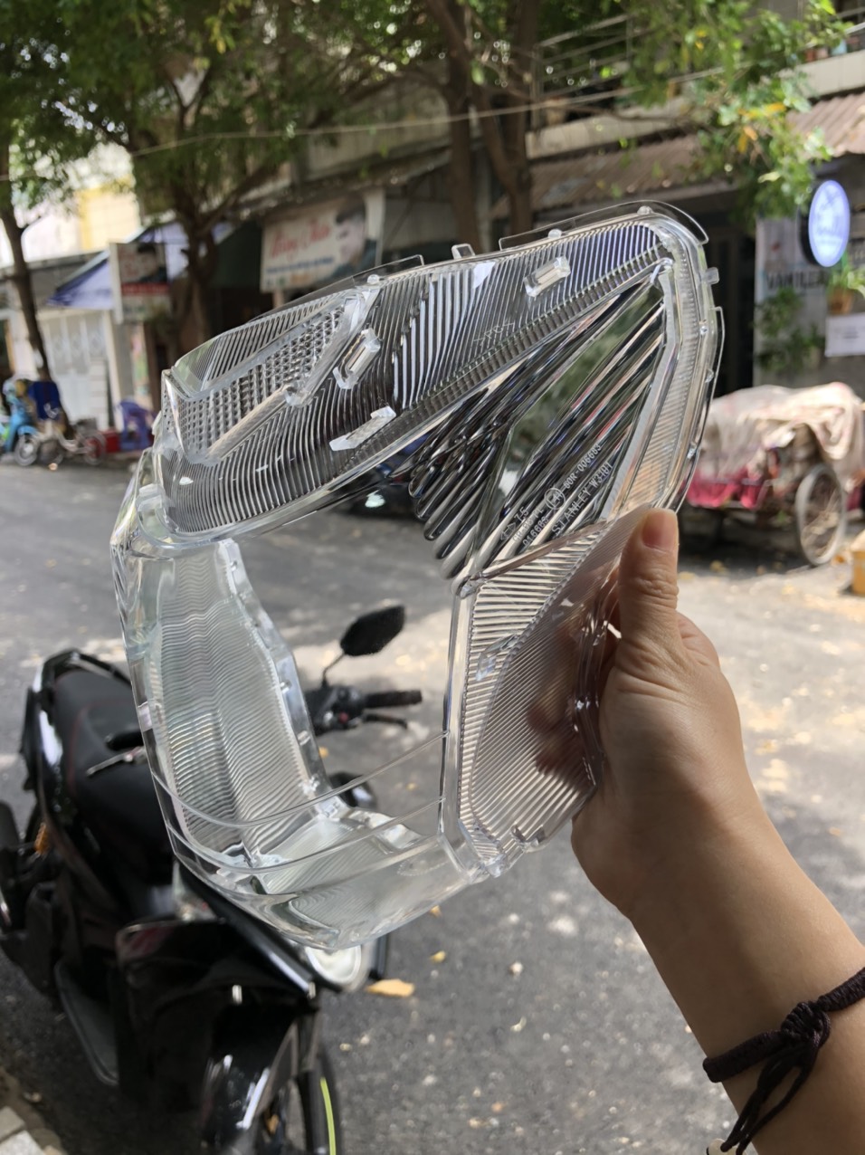 [HCM]MIKA ỐP CHÓA ĐÈN SATRIA FI - RAIDER FI