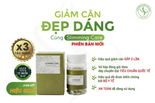 Bộ 2 thảo mộc giảm cân slimming care X3 (liệu trình 30 ngày)