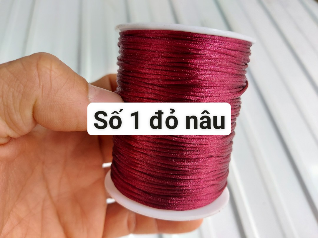 Bán lẻ 5 mét dây tim dày 1.5mm (1/2 bảng màu)