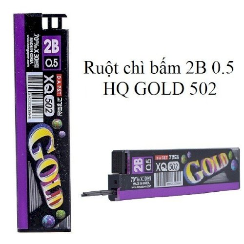 Ruột bút chì bấm Gold 0.5mm - Hộp 30 ngòi