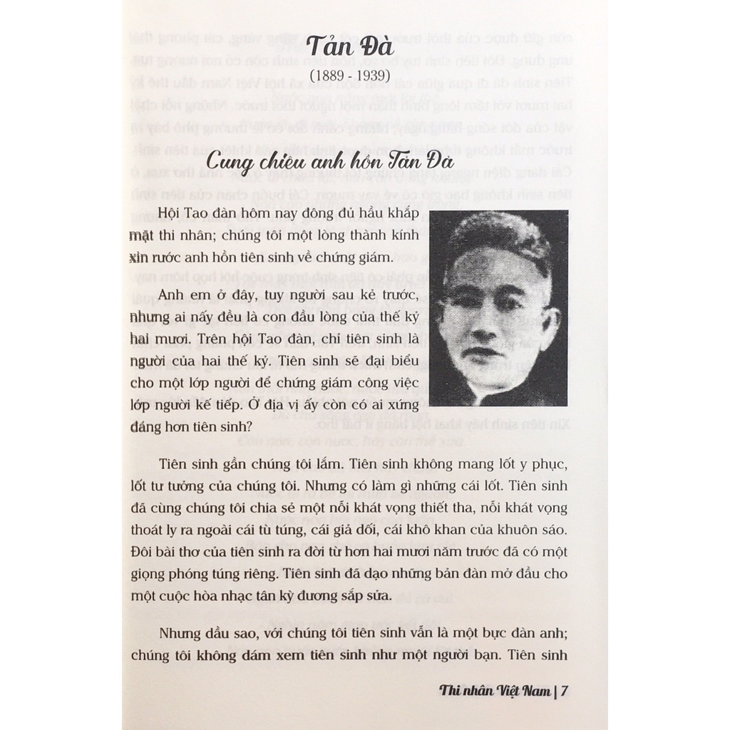 [Sách Chính Hãng] Sách - Thi nhân Việt Nam (1932-1941) - NTbooks