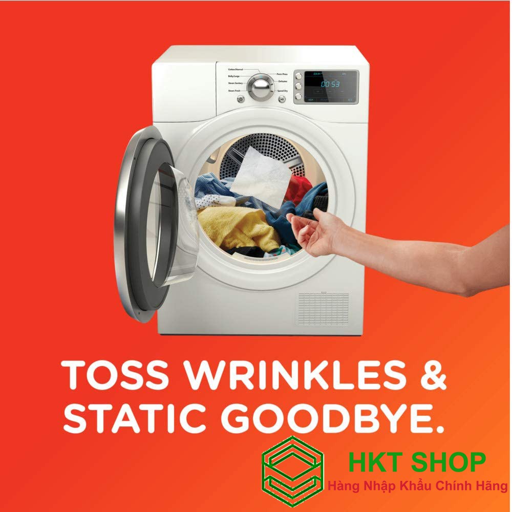 [HKT Shop_Hàng nhập khẩu] [USA] Giấy thơm quần áo Bounce 80 tờ