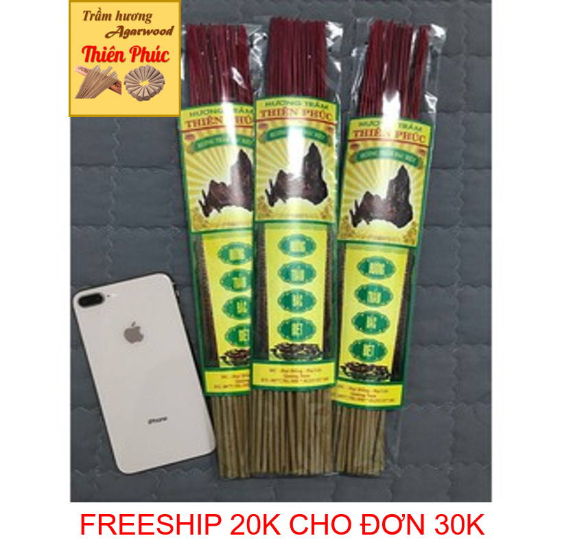 Nhang trầm hương Thiên Phúc 40cm 100g ( Loại tốt - 50 cây )