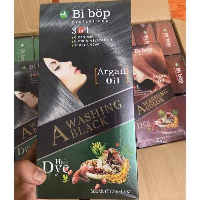 Gội Đen Bibop Mẫu mới có hộp