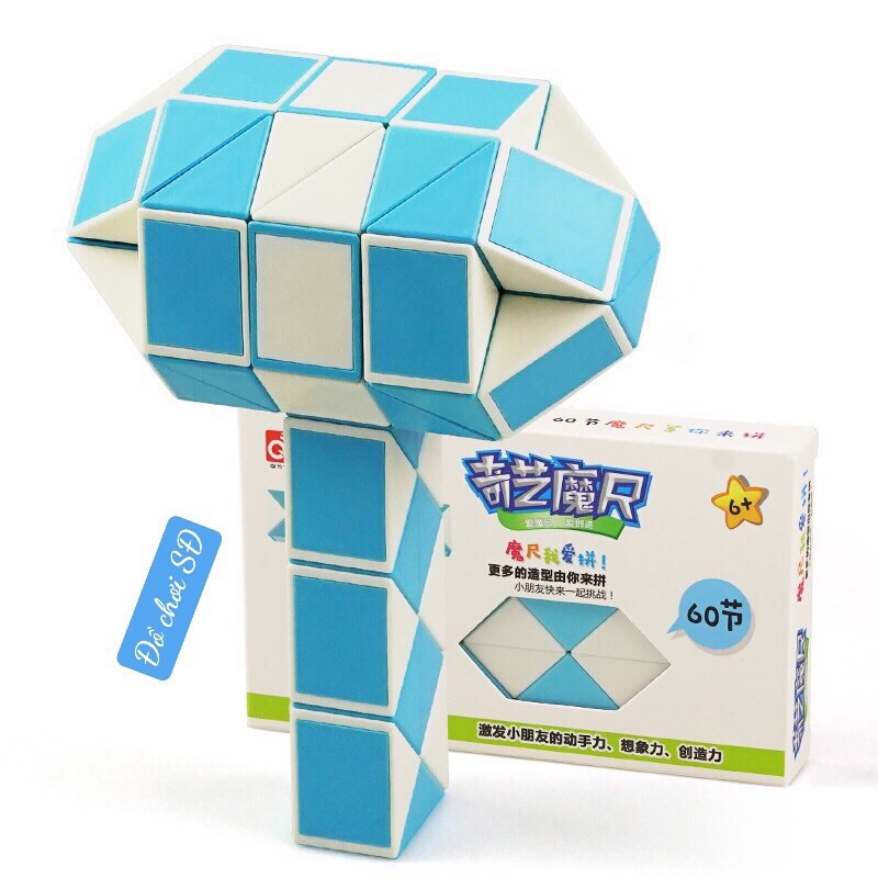Rubik rắn 60 khúc - màu ngẫu nhiên