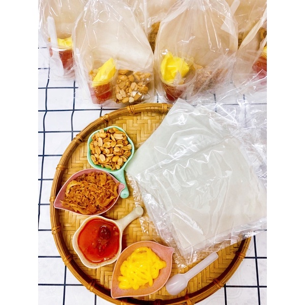 BÁNH TRÁNG PHƠI SƯƠNG SỐT ME+BƠ
