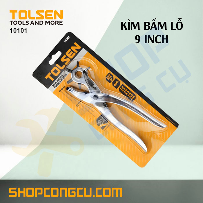 [HCM]Kìm bấm lỗ 9 inch Tolsen 10101