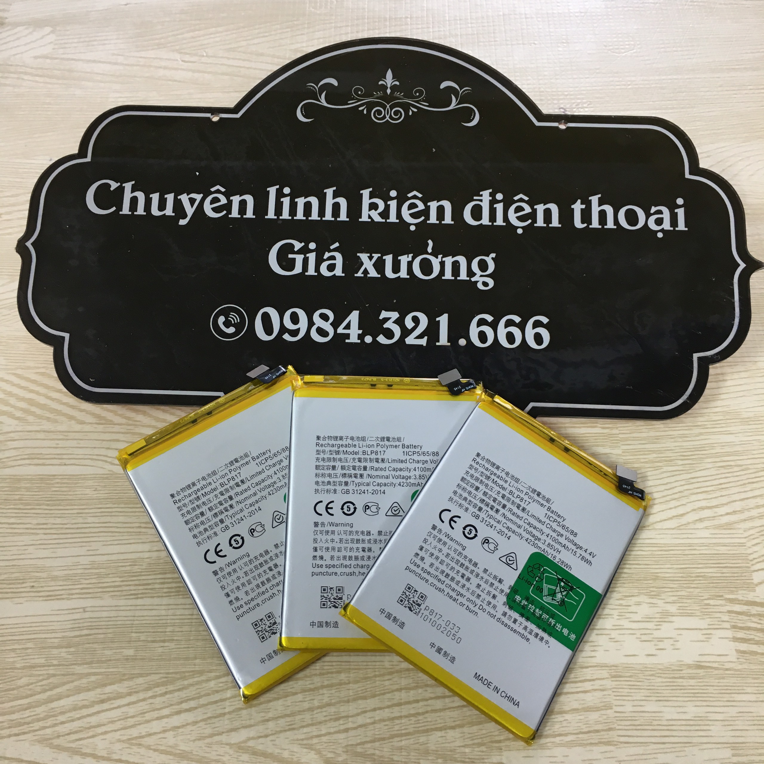 PIN OPPO A15 A15S A16K BLP817