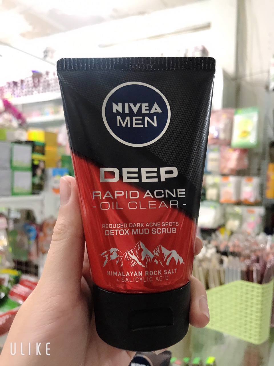 sữa rửa mặt nivea nam chai 100g