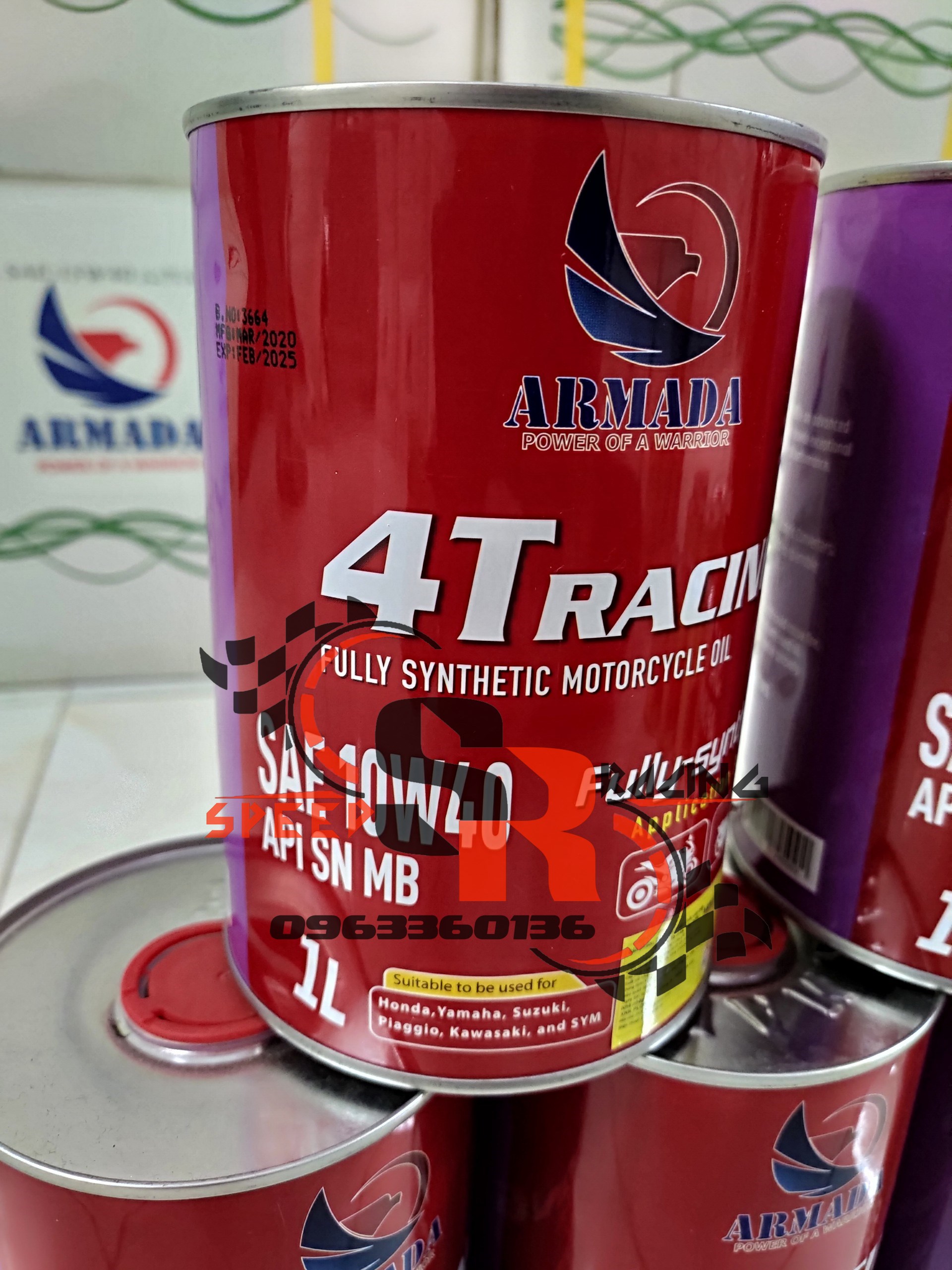 🌻💧[SIÊU HOT]🌻💧 NHỚT ARMADA 4T 10w40 1L [UY TÍN]🌻💧