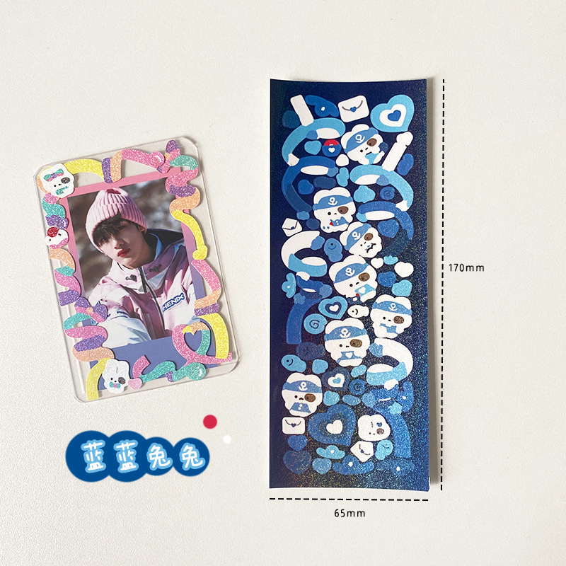 Sticker Gấu & Ruy Băng