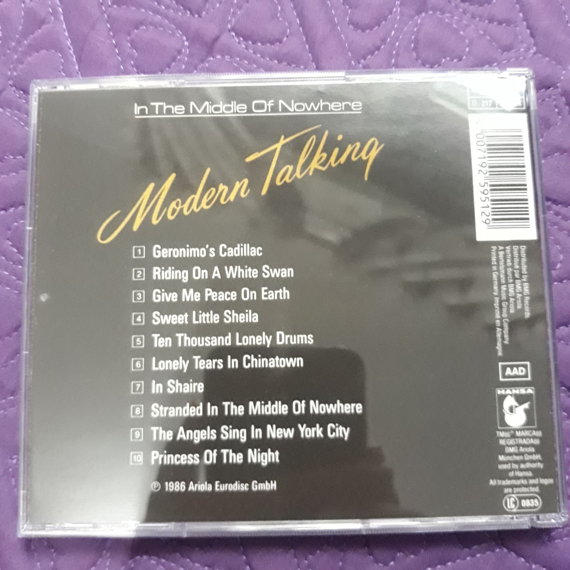 Bộ 5 cd Modern Talking Mitsubishi phono