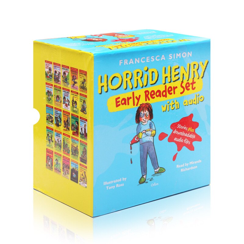 [Nhập Khẩu] Horrid Henry - Early Reader Set + A.UD.IO | 25q