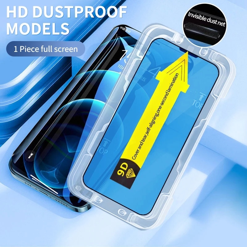 Kính Cường Lực 9D Bảo Vệ Toàn Màn Hình Cho iphone 14 Pro MAX 13 Pro MAX 12