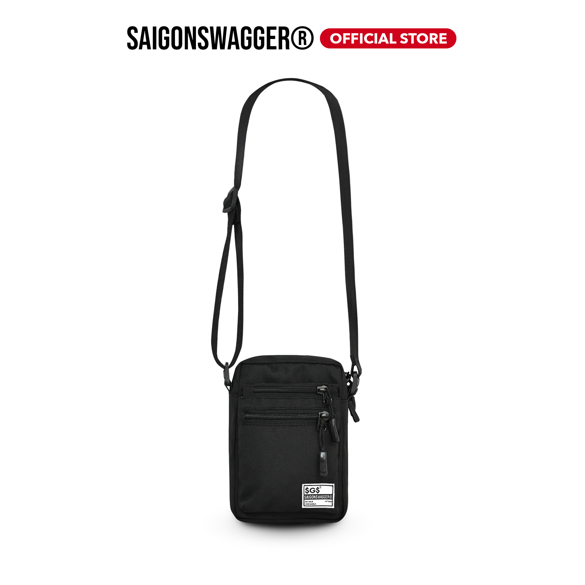 Túi Đeo Chéo Nam Nữ  SAIGON SWAGGER® SGS Double Zip Bag