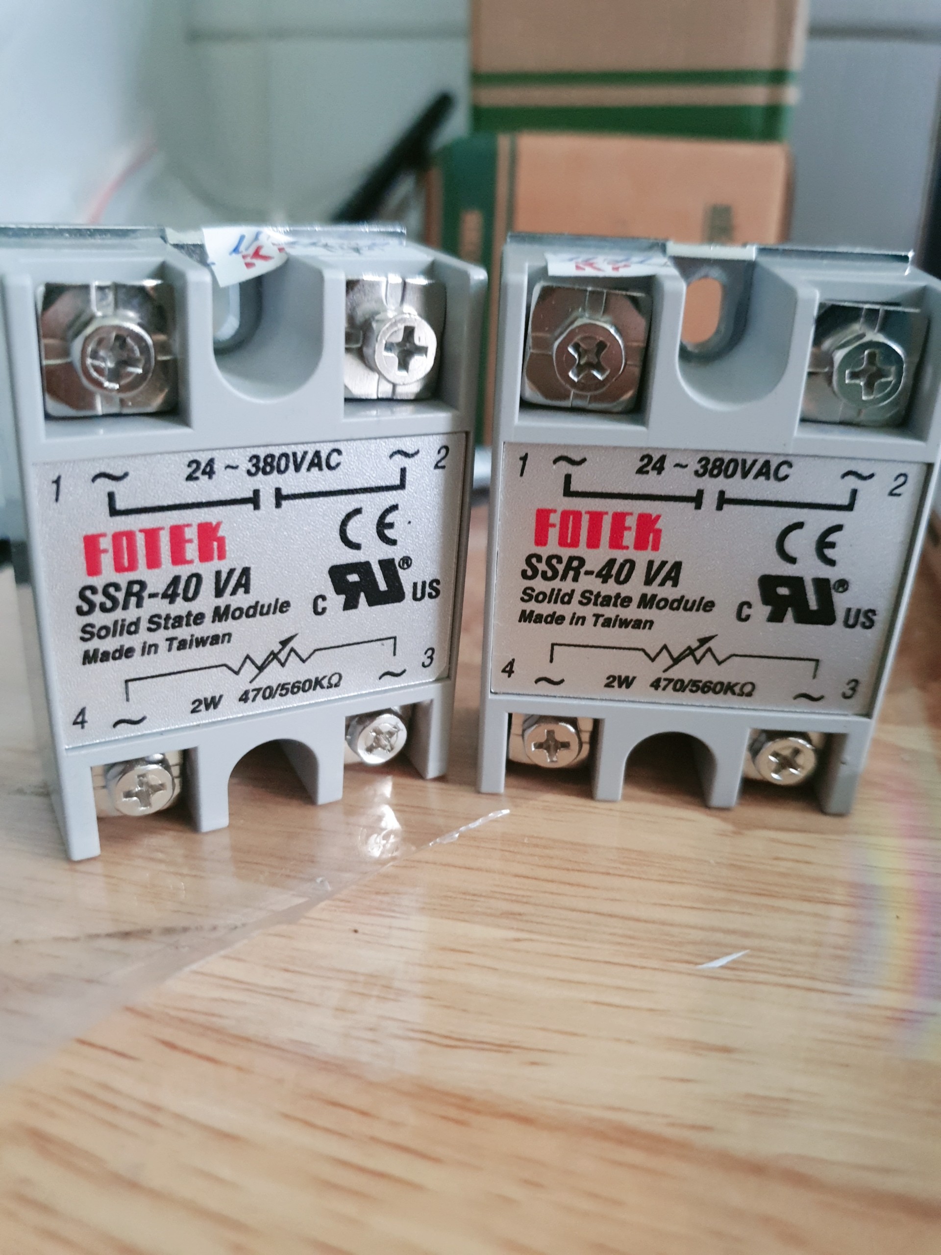 Relay (Rơ le ) bán dẫn Fotek SSR 40DA/40AA/40VA