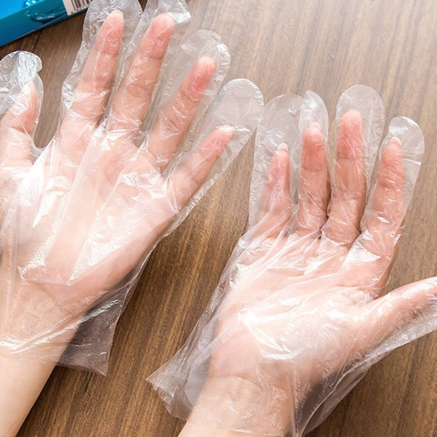 Găng Tay Nilon Dùng 1 Lần (1 Hộp)