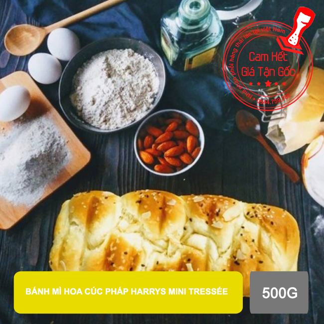 Bánh mì hoa Cúc Pháp ổ lớn 500 gram (Hàng về mới mỗi tuần)