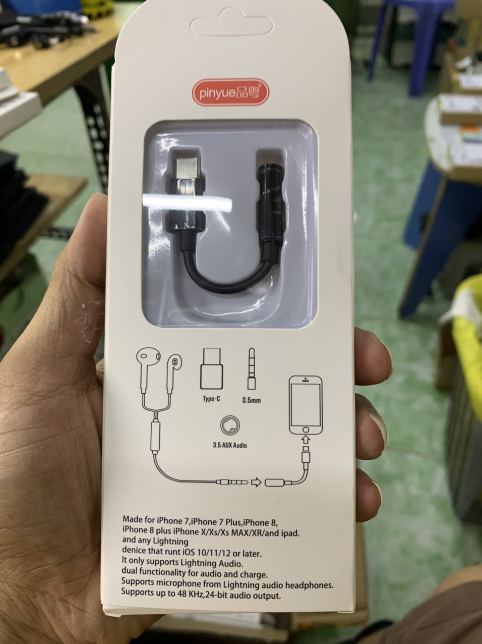 [HCM]Jack Chuyển Đổi USB Type-C sang 3.5mm