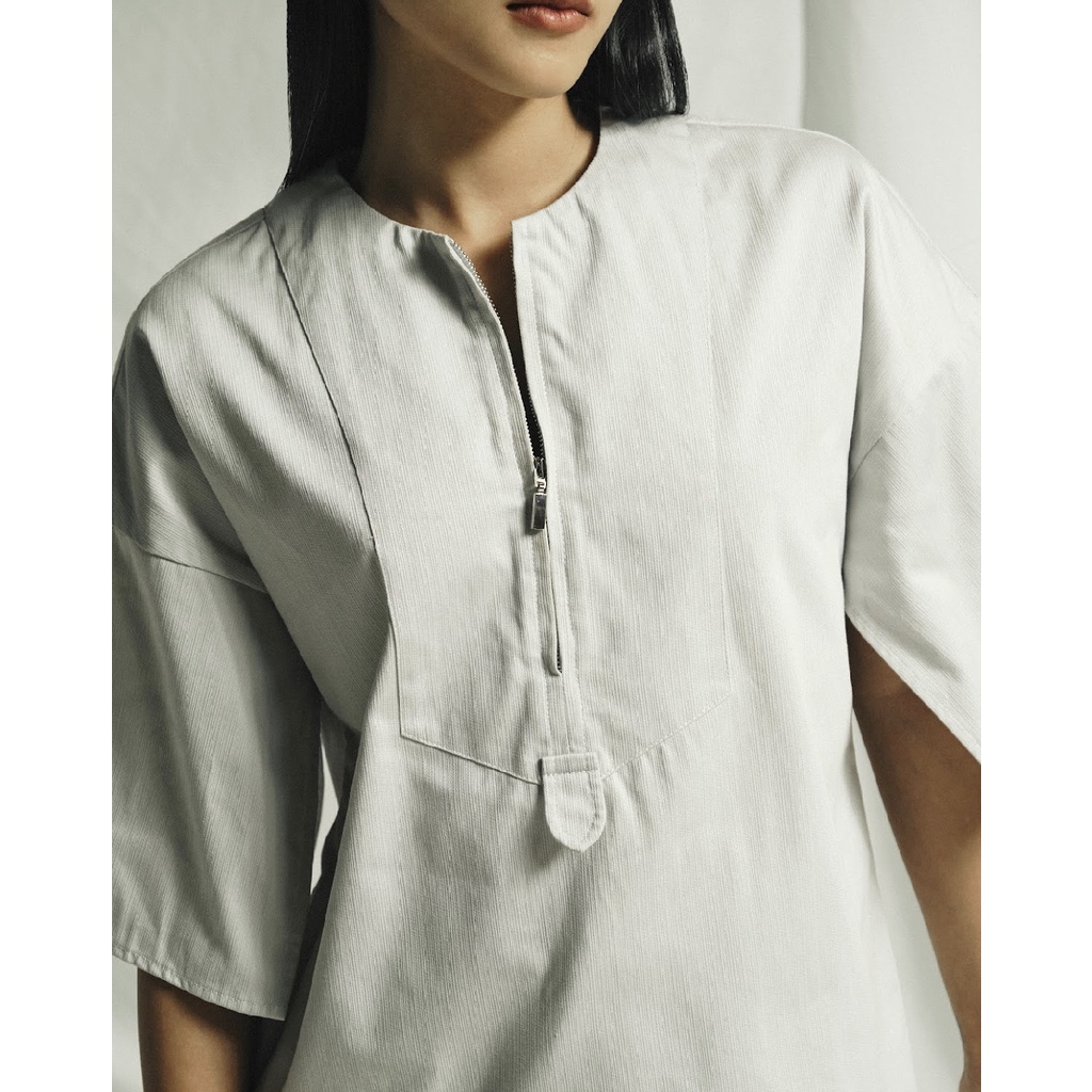 Doré Studio - Áo Kiểu Phối Zip