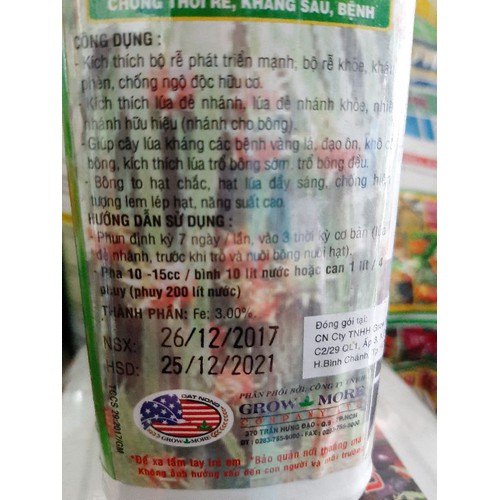 ROOTPLEX phân bón lá hữu cơ