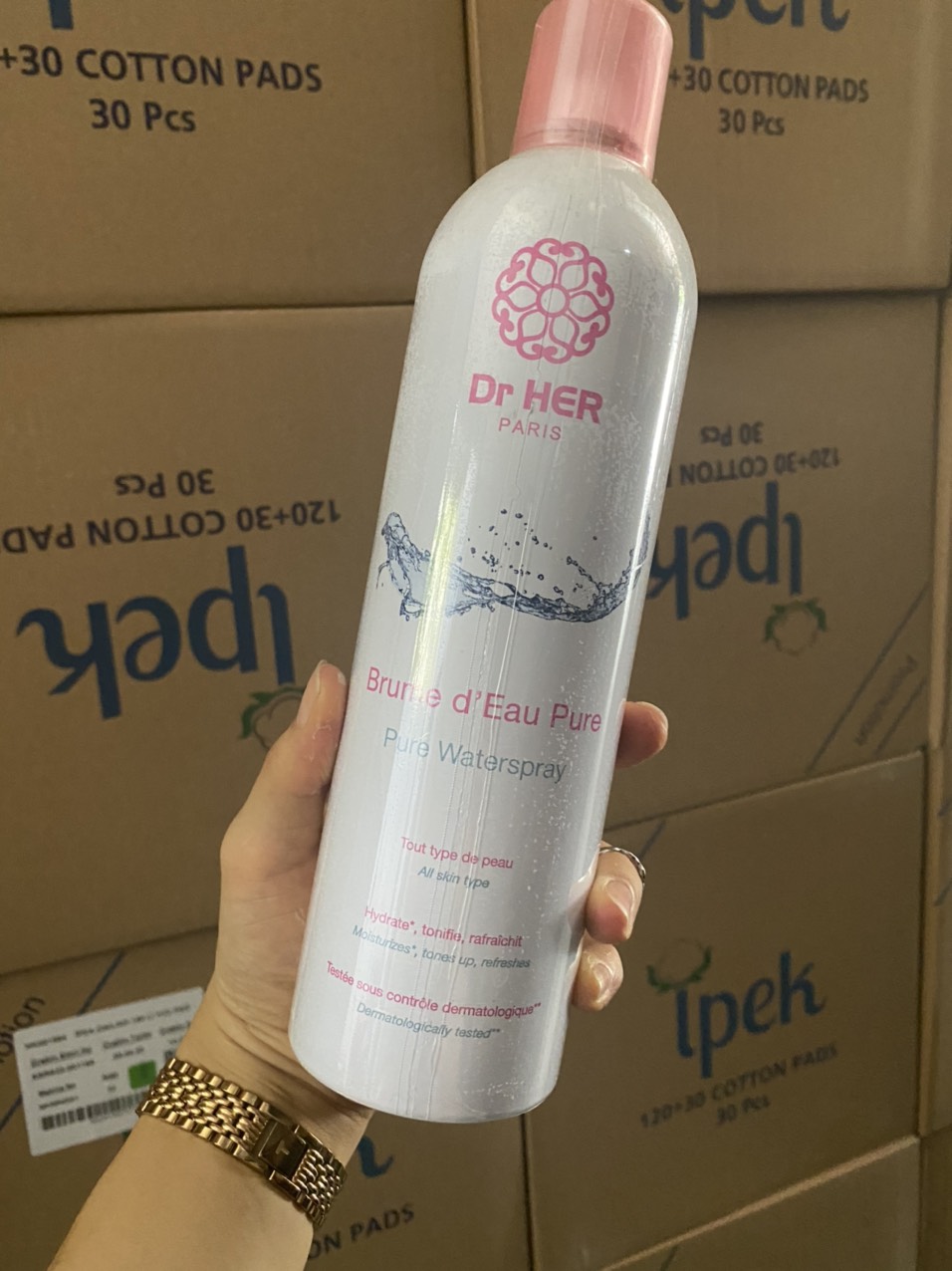 Xịt khoáng Pháp Dr HER_400ML